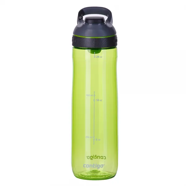 Contigo 오토씰 코트랜드 물통, 시트론 그린 + 그레이 리드, 720ml