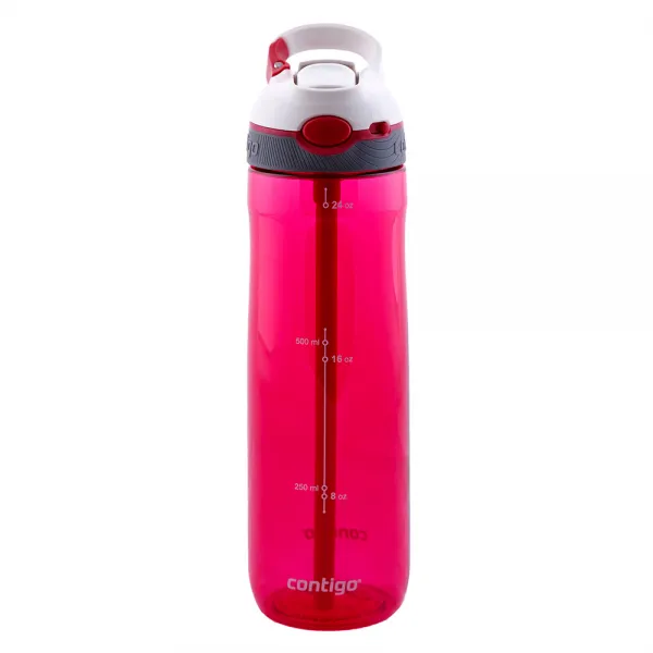 Contigo 오토스파우트 애쉬랜드 물통, 상그리아 + 화이트 리드, 720ml