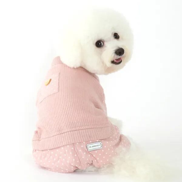 에이미러브즈펫 강아지 우기올인원, 핑크