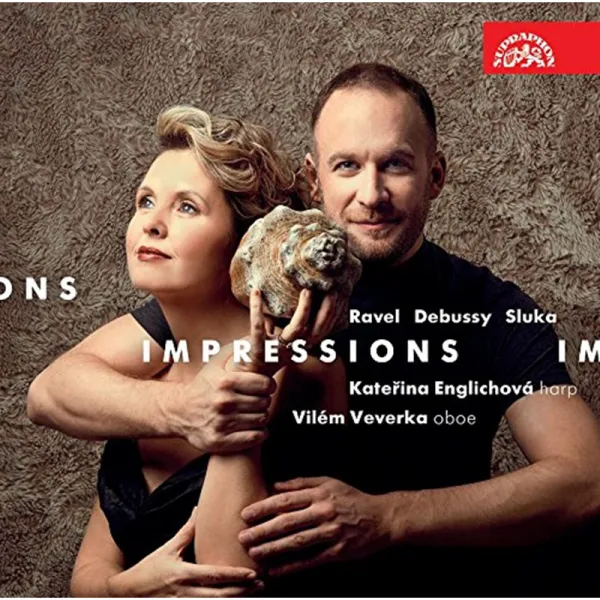 Maurice Ravel/Claude Debussy/Lubos Sluka Impressions/Katerina Englichova Vilem Veverka 체코수입반 1cd