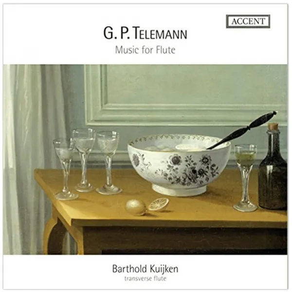 GEORG PHILIPP TELEMANN - MUSIC FOR FLUTE / BARTHOLD KUIJKEN 텔레만 : 플루트를 위한 독주곡과 실내악곡들 (플루트를 위한 판타지아 외) 네덜란드수입반, 4CD