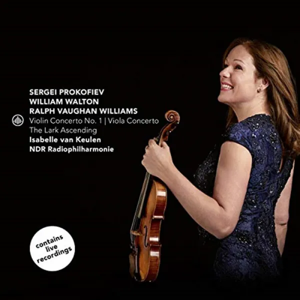 SERGEI PROKOFIEV/ WILLIAM WALTON/ RALPH VAUGHAN WILLIAMS - VIOLIN CONCERTO NO.1 프로코피에프 월튼 본윌리엄스: 바이올린 협주곡 - 쿠오렌 맨지 EU수입반