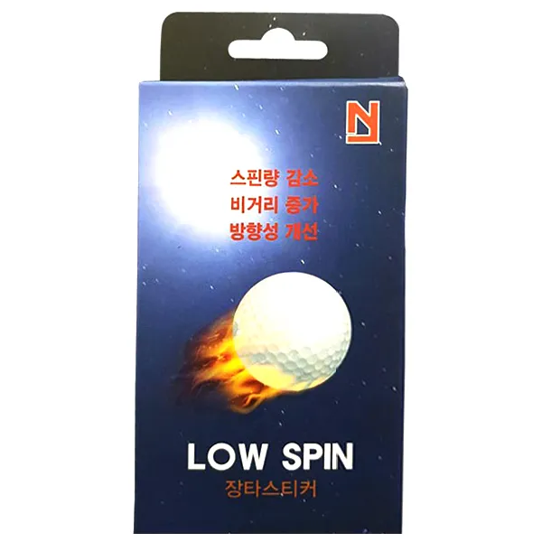 엔와이 로우스핀 장타 스티커 6p, 투명