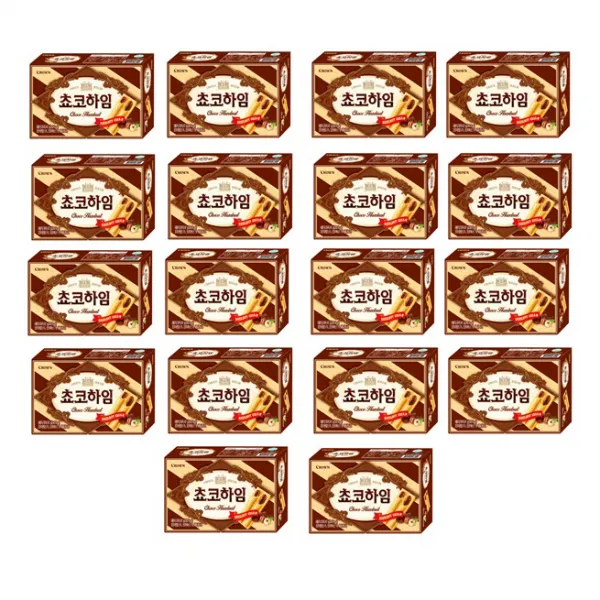 크라운 초코하임 47g 18개입