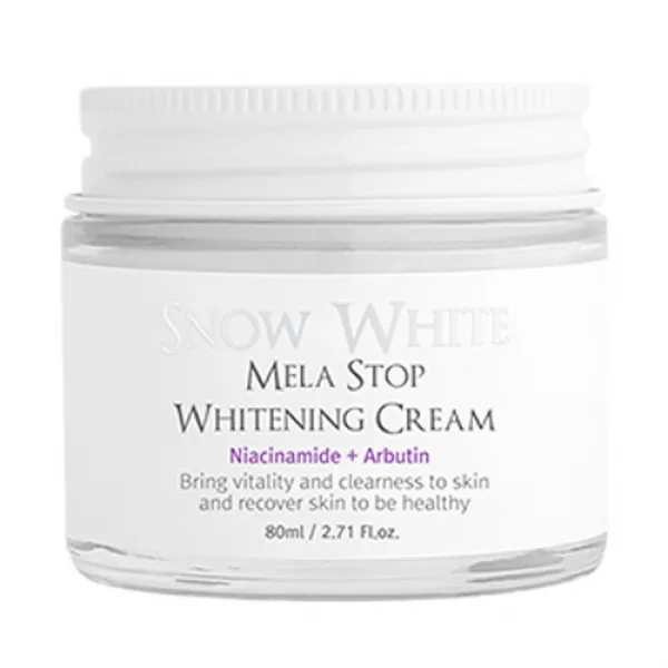 뷰티레시피 스노우화이트 멜라 스탑 화이트닝 크림, 80ml, 1개