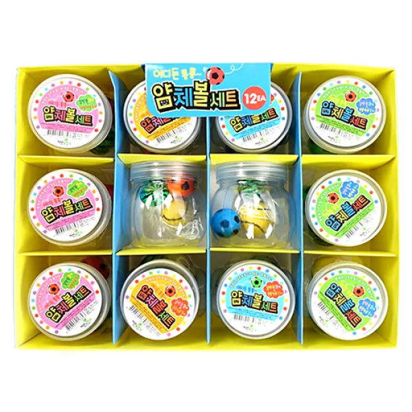 쥬크박스 얌체볼 12p 세트, 랜덤 발송