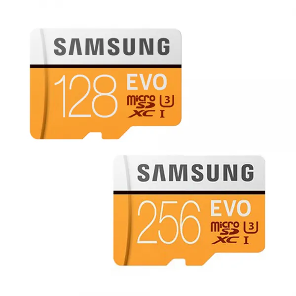 삼성전자 마이크로 SD 메모리카드 EVO 128GB + 256GB + SD어댑터, 1세트