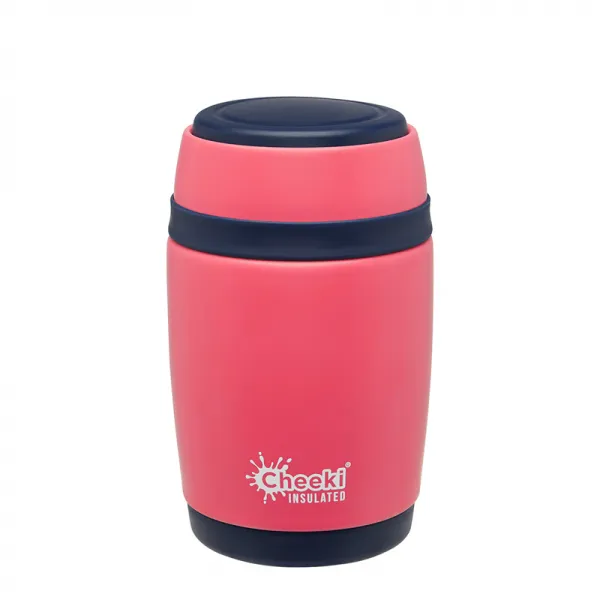 [치키] 보온보냉 푸드 캐니스터 480ml_Pistachio/캠핑, Dusty Pink
