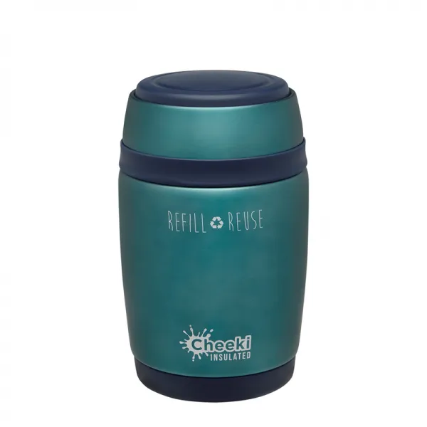 [치키] 보온보냉 푸드 캐니스터 480ml_Pistachio/캠핑, Blue