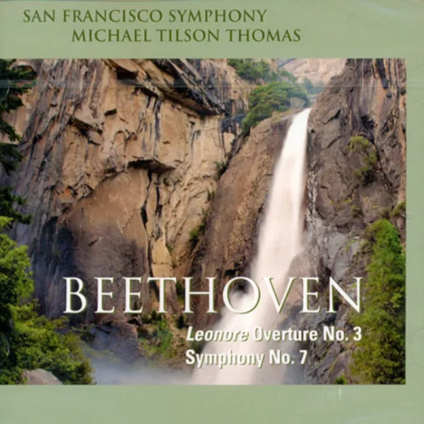 LUDWIG VAN BEETHOVEN - SYMPHONY NO.7 & LEONORE OVERTURE NO.3/ MICHAEL TILSON THOMAS 미국수입반, 1CD