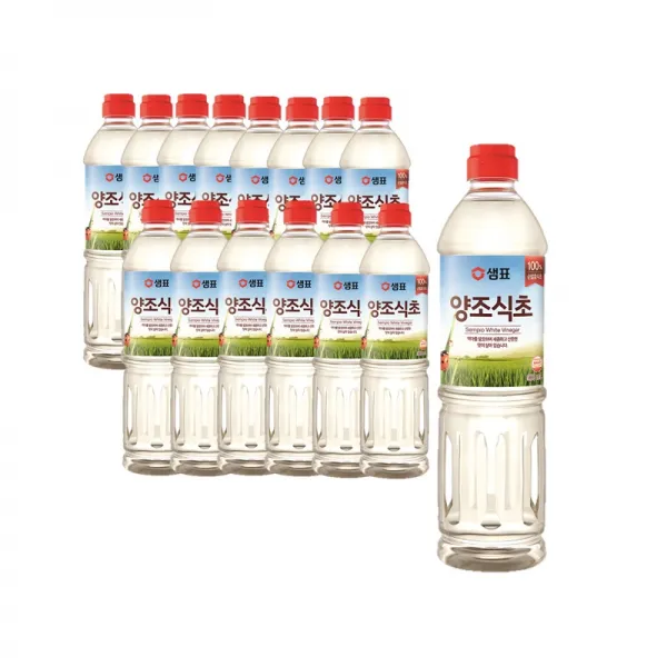 샘표 양조식초, 900ml, 15개입