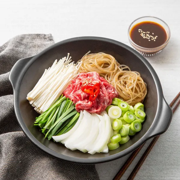 프레시지 서울식 불고기 전골 445g 1개