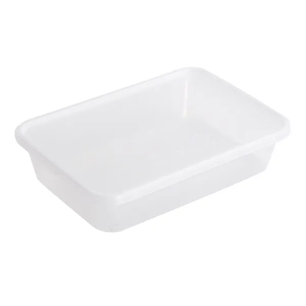 봄91 직사각1칸 내열도시락 PP-500A, 1개입, 20개