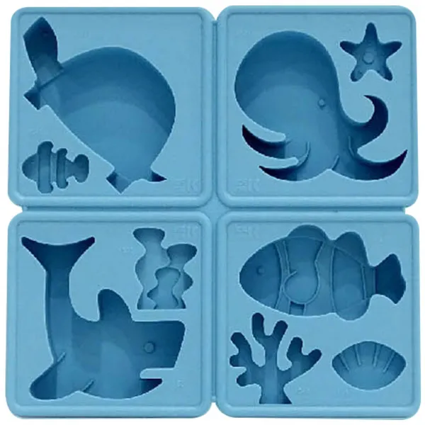 이크 실리콘 얼음틀 다기능 몰드 Sea World