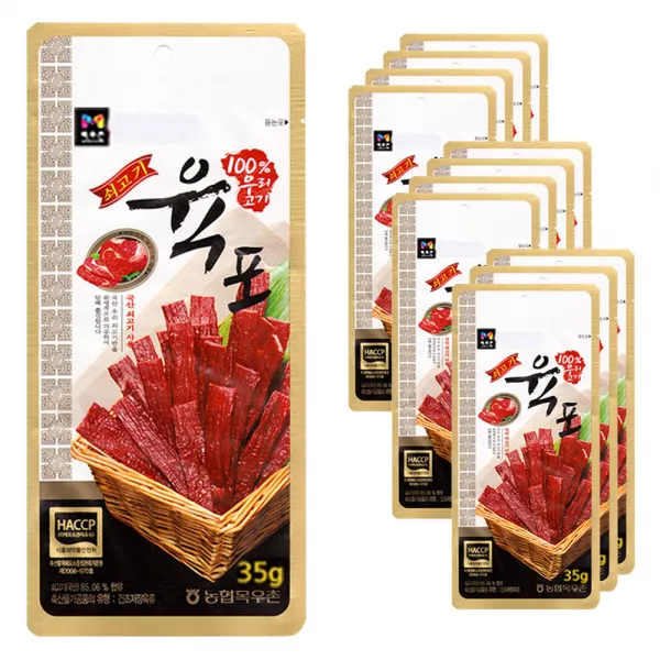 목우촌 쇠고기 육포 35g 12개입