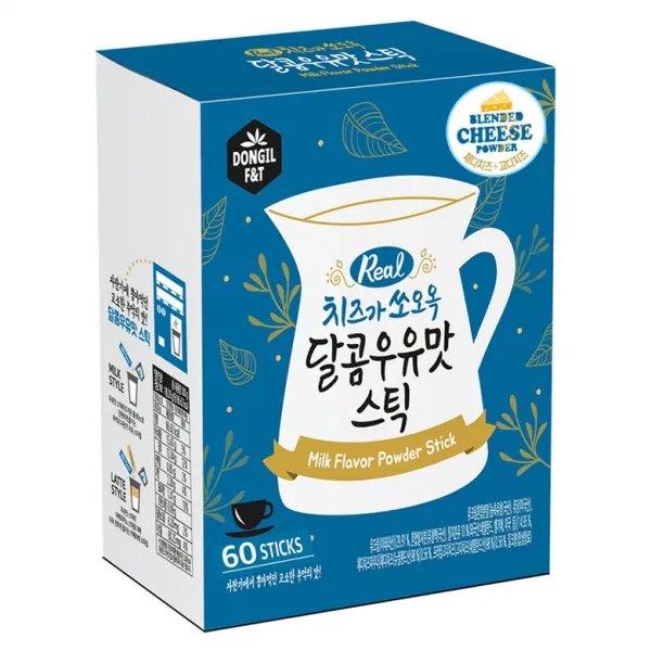 동일에프앤티 치즈가 쏘오옥 달콤우유맛 스틱 20g 60개입