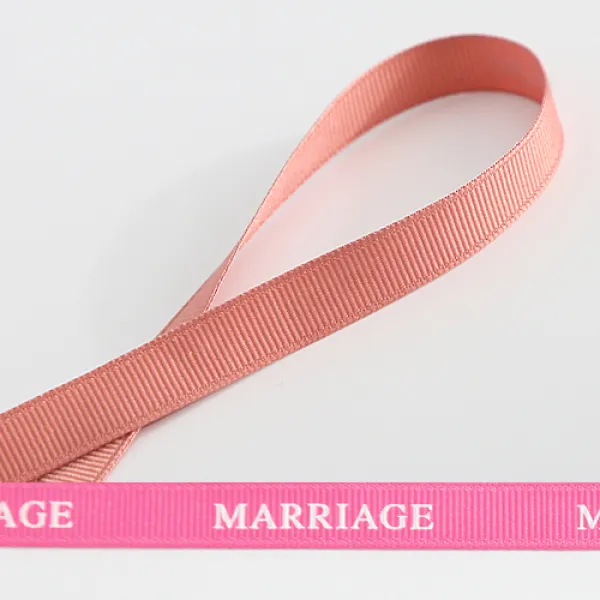 톡톡 DIY 골직리본 MARRIAGE, G54감색, 50m