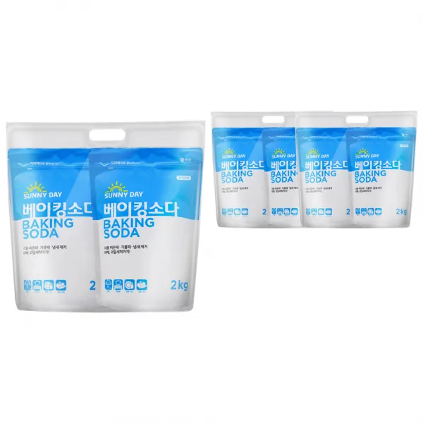 써니데이 베이킹소다, 2kg, 6개입