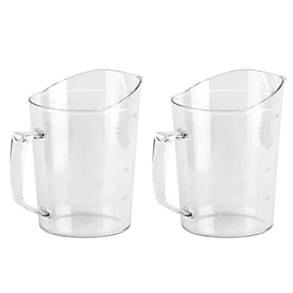 바이굿즈 안깨지는 PC 계량컵 2p, 500ml
