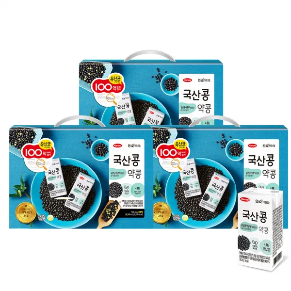 완전두유 약콩두유, 190ml, 72개입