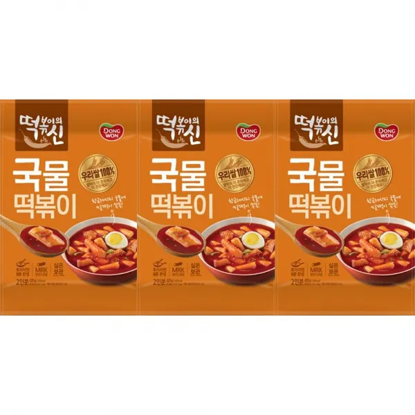 동원 떡볶이의 신 국물떡볶이 420g 3개입