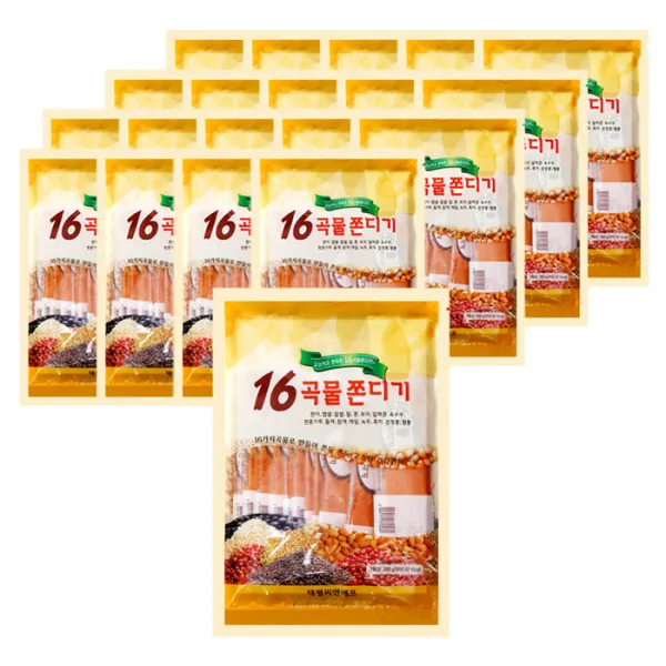태평 16곡물 쫀디기, 290g, 20개입