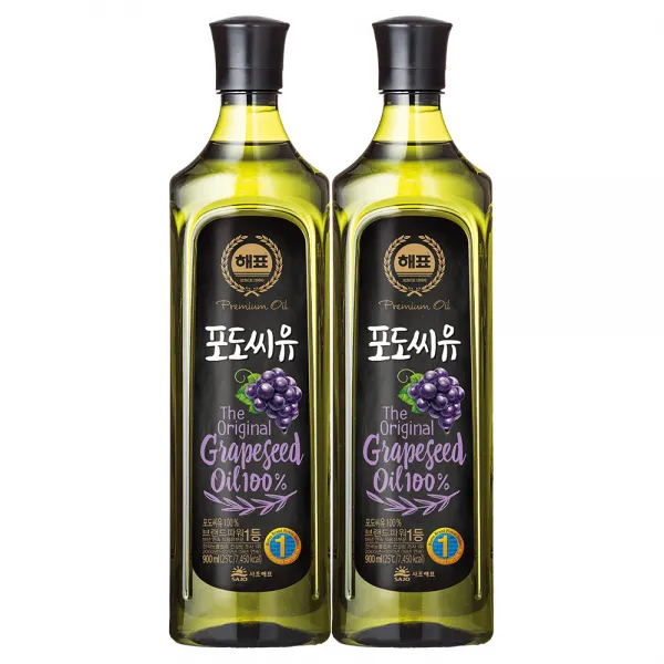 해표 포도씨유 900ml 2개입
