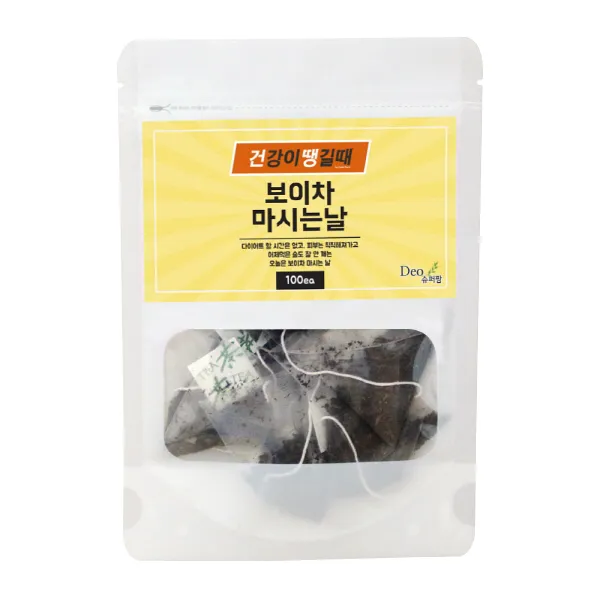 건강이땡길때 보이차 마시는날 삼각티백, 1.3g, 100개