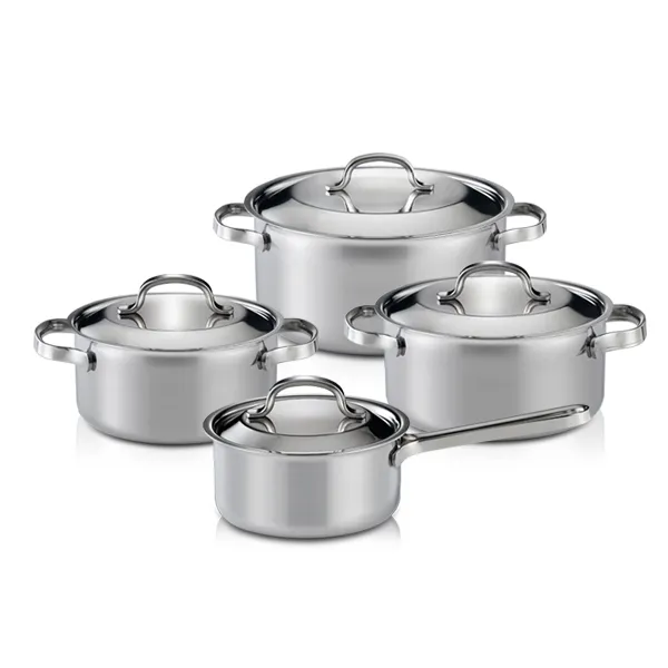 한일스텐레스 샤인 통3중 냄비세트 단일 색상 편수 16cm + 양수 18cm + 양수 20cm + 양수 24cm