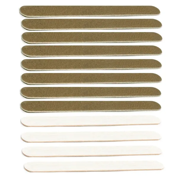 에이부 우드 황화일 8p + 오일 파일 4p 세트 혼합 색상 1세트