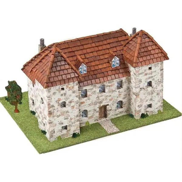 도미네크 레프리카 Cuit벽돌블럭 1:87 프렌치 하우스 레지옹 오베르뉴 Diy 키트 1세트