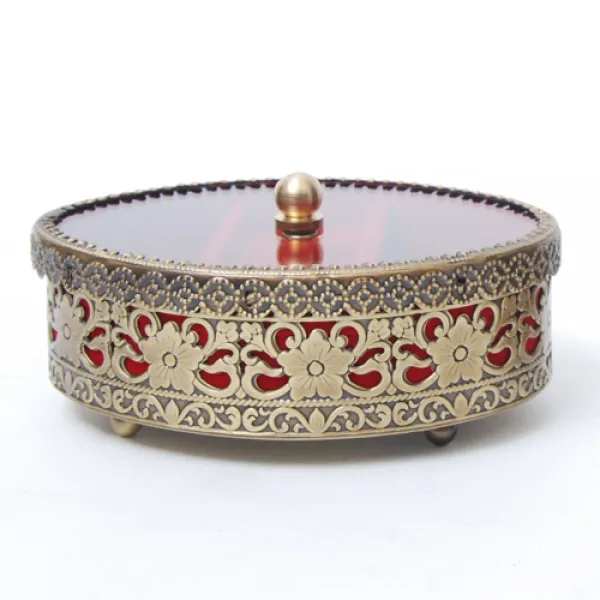 아테리나 매화 타원 보석함 신주