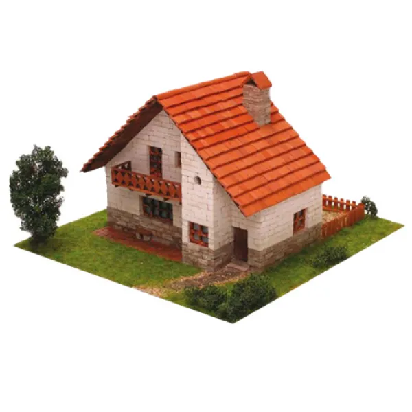 도미네크 레프리카 Cuit벽돌블럭 1:50 샬레 하우스 Diy 키트 1세트