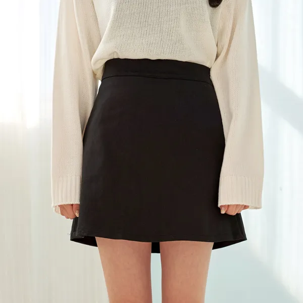 반에이크오 A라인면스커트