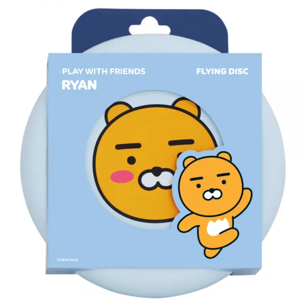 카카오프렌즈 플레이 위드 프렌즈 플라잉디스크 원반, 라이언, 1개