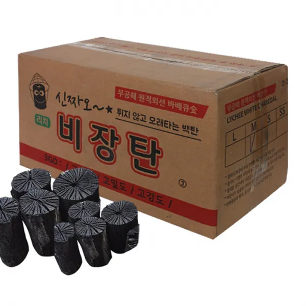 신자오 바베큐참숯 비장백탄, 10kg, 1개