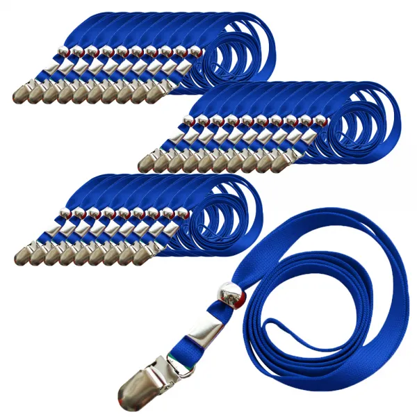 옹달샘 목걸이 슬링 명찰줄 9mm, 청색, 30개입