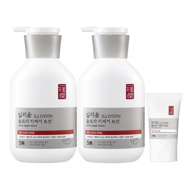일리윤 울트라 리페어 로션 350ml x 2p + 30ml, 1세트