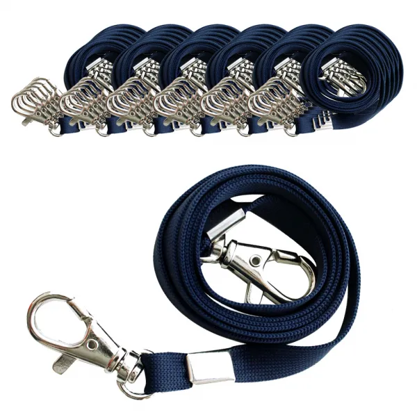 옹달샘 붕어고리 슬링 명찰줄 9mm, 곤색, 100개입