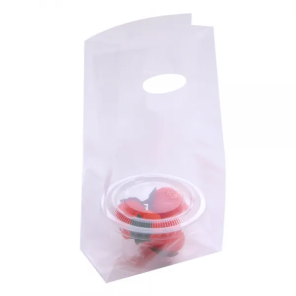 봄91 F 7 210ml 평면형 투명 디저트컵 50p + Pe 비닐 쇼핑백미니 50p 1세트
