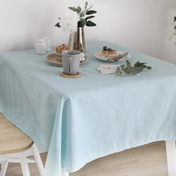까사베르데 비올라 식탁보 민트 4인 130 X 160 Cm 