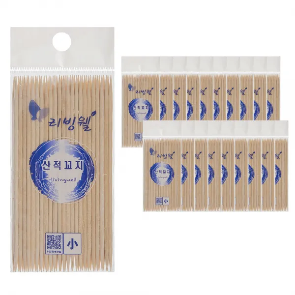 리빙웰 산적꼬지 소 40개입 20개