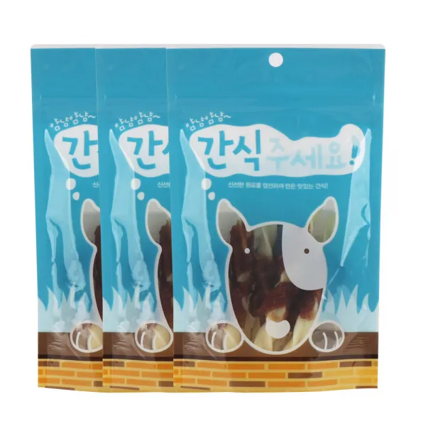 펫츠맘마 수제 강아지 간식 오리대구 50g, 오리 + 대구 혼합맛, 3개입