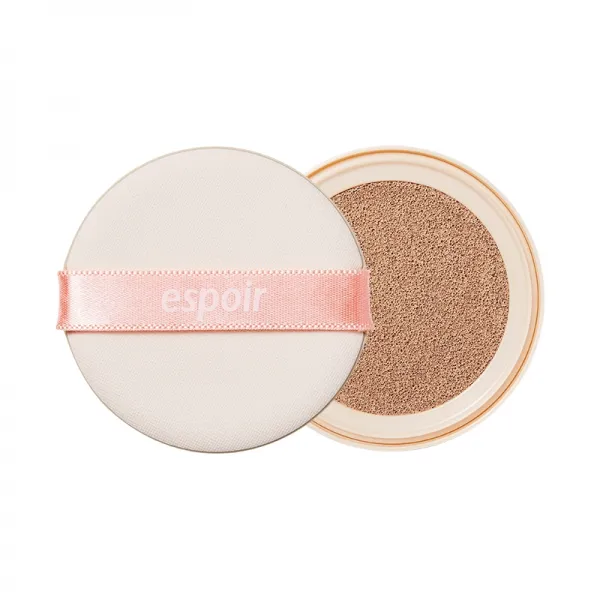 에스쁘아 테이핑 커버 쿠션 리필 Spf25 Pa++ 13g + 마이크로 퍼프 샐먼 1세트