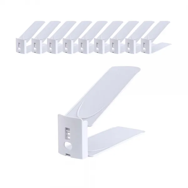 모나코올리브 3단계 높이조절 신발 정리대 10개입