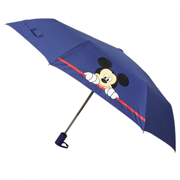 디즈니 미키마우스 라인빼꼼 완전자동 3단 우산 Iumku70018