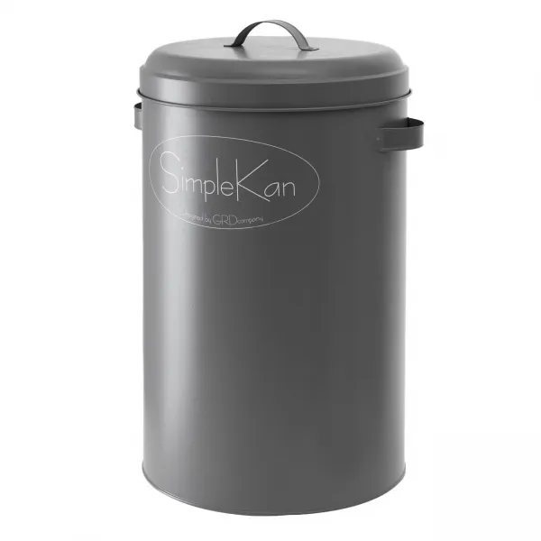 심플캔 종량제 휴지통 20L 랜덤발송, 그레이, 1개