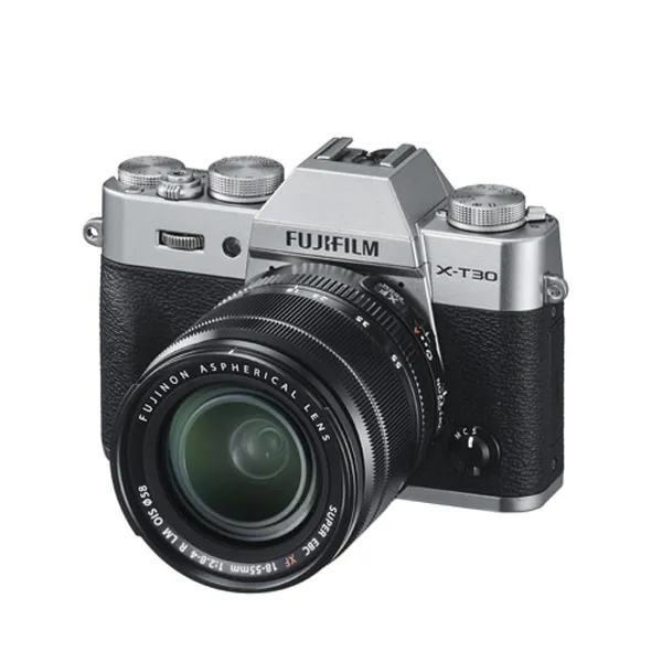 후지필름 미러리스 X-T30 카메라 + XF18-55mmF2.8-4 R LM OIS 렌즈 키트, X-T30(실버)
