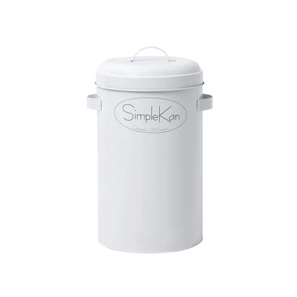지알디컴퍼니 심플캔 종량제 휴지통 10L 랜덤발송, 화이트, 1개