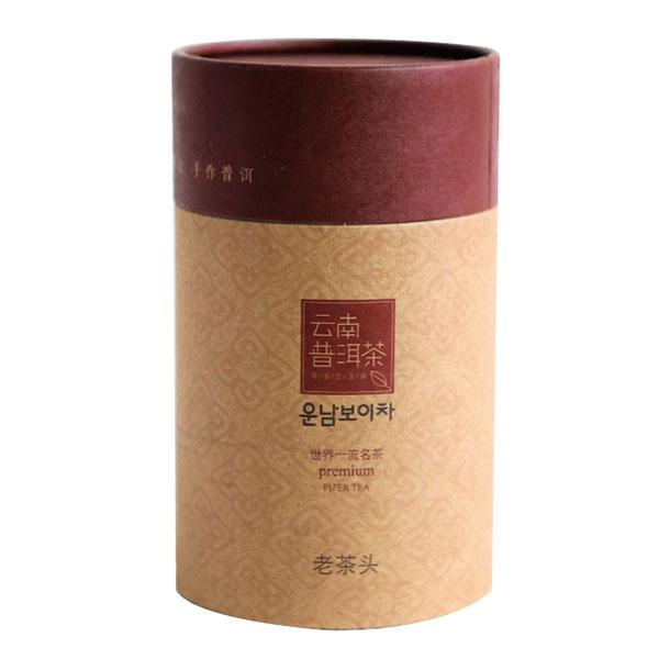 운남보이차 2017 경맥산 보이노차두, 250g, 1개